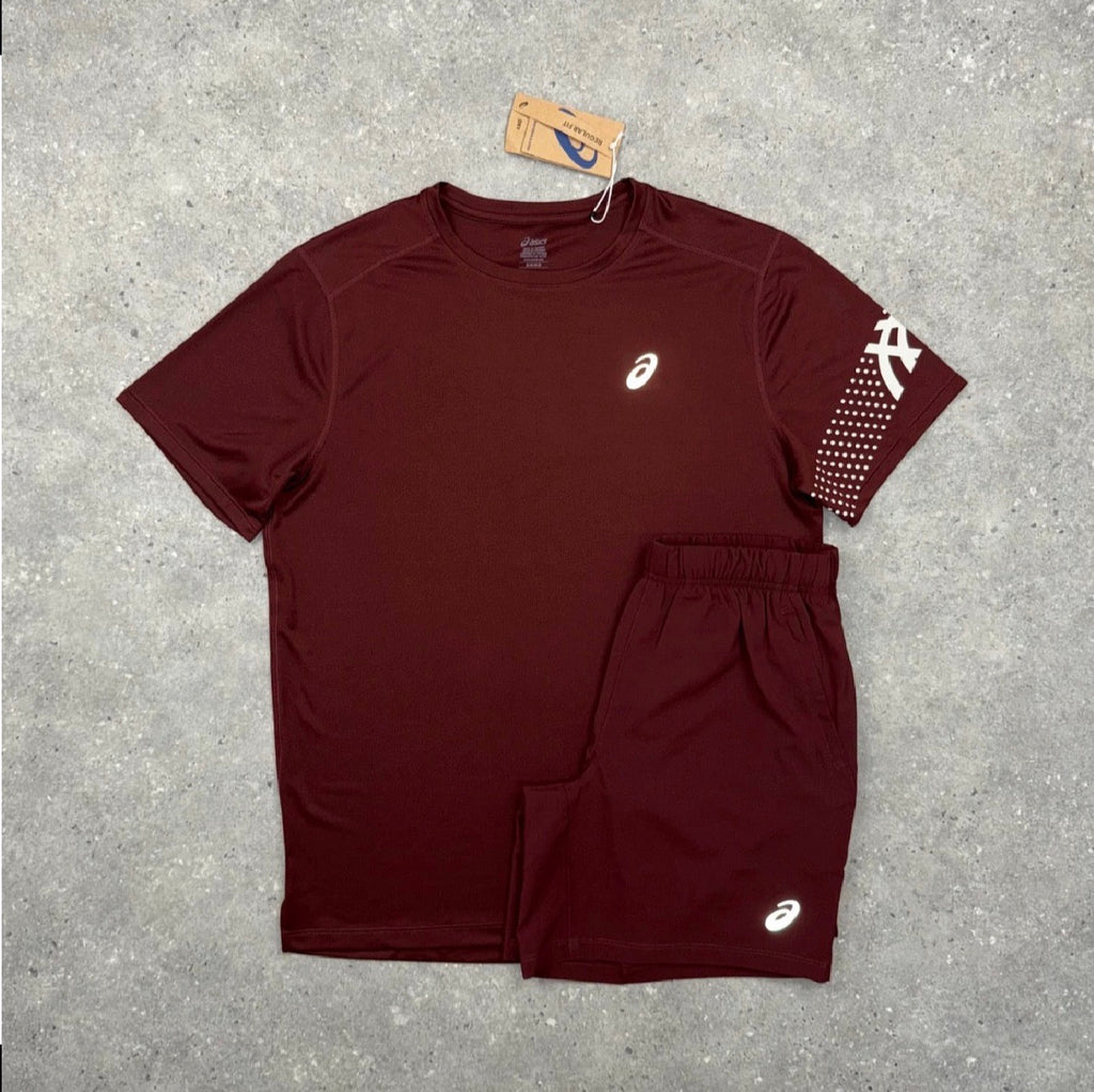 Asics “Maroon” Icon Set